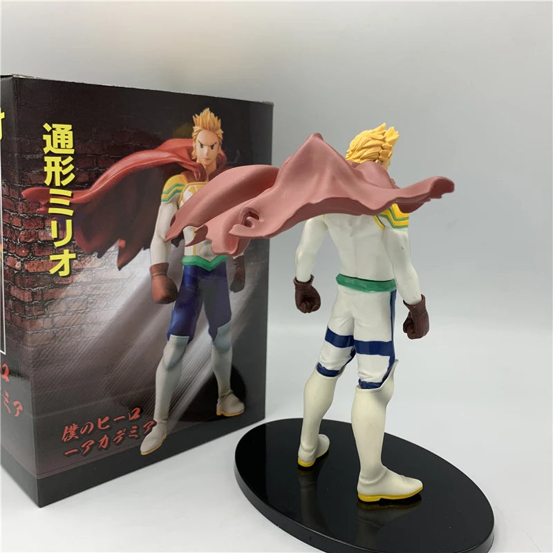 My Hero Academia LEMILLION THE Amazing Heroes PVC Action Figures Boku no Hero Academia LEMILLION Midoriya Bakugou Toys 18cm
