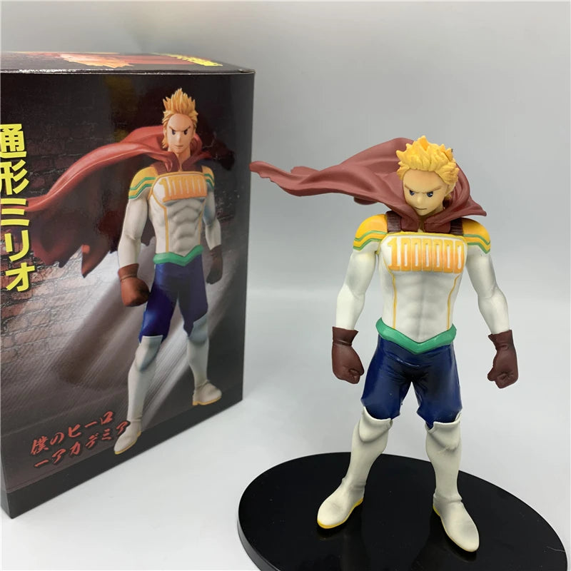 My Hero Academia LEMILLION THE Amazing Heroes PVC Action Figures Boku no Hero Academia LEMILLION Midoriya Bakugou Toys 18cm
