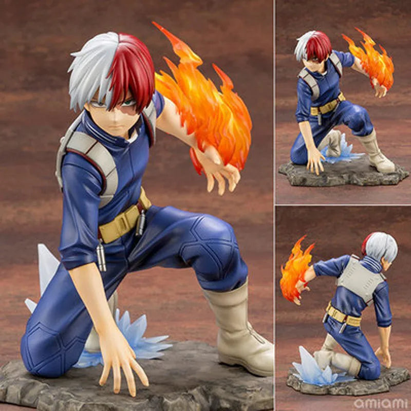 Figura Shoto Todoroki - My Hero Academia | Arrodillado 15cm