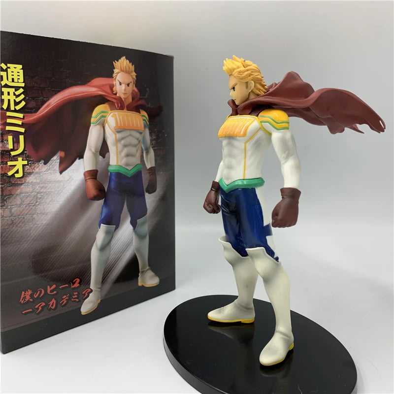 My Hero Academia LEMILLION THE Amazing Heroes PVC Action Figures Boku no Hero Academia LEMILLION Midoriya Bakugou Toys 18cm