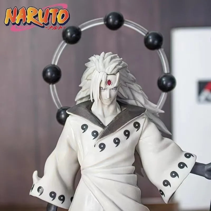 Anime 28cm Naruto Figure Six Paths Sage Uchiha Madara Action Figure PVC Statue Doll Model Collectible Kids Toys Gift