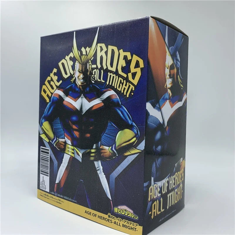 Lover My Hero Academia All Might Standing Powerful Form PVC Action Figure Izuku Midoriya Bakugou No Hero Collect Model 20cm