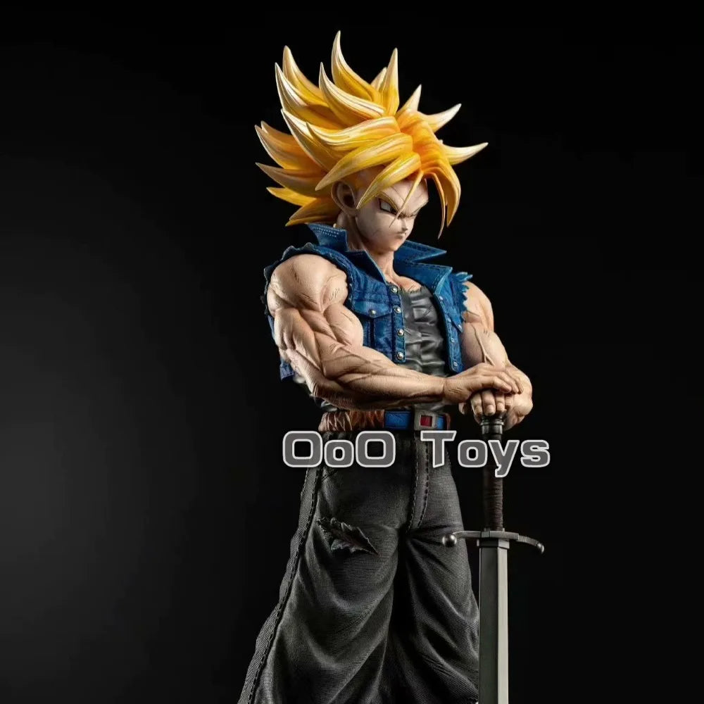 25cm Anime Dragon Ball Z Trunks Figure Future Trunks GK Action Figures PVC Statue Collection Model Toys Gifts