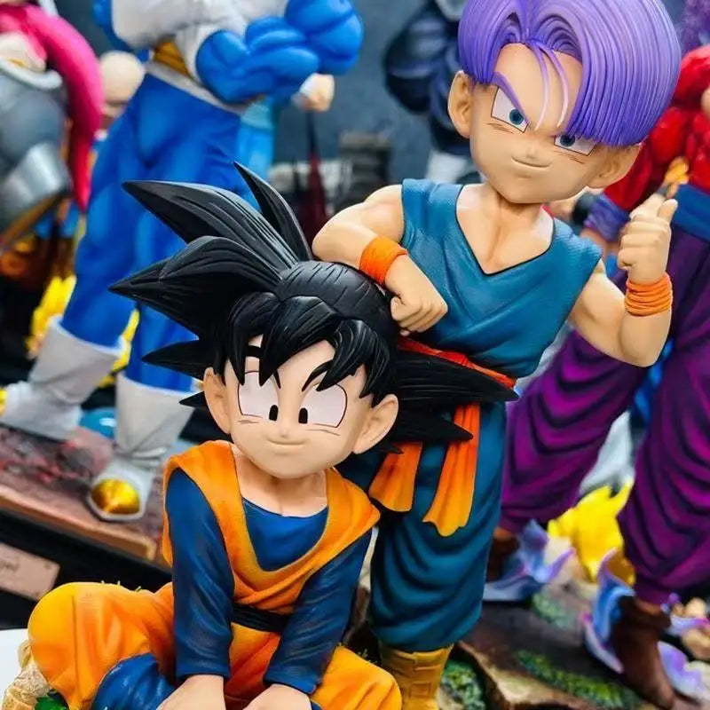 Figura Goten y Trunks Super Saiyan - Dragon Ball Z | Estatua PVC