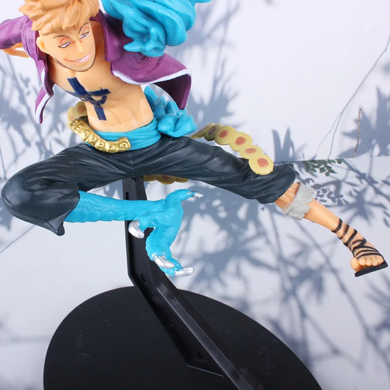 15cm Anime One Piece Whitebeard Pirates Edward Newgate Marco PVC Action Figure Game Statue Collection Model Kids Toys Doll Gifts