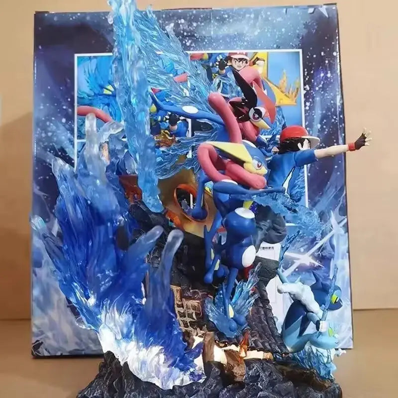 Figura Ash Ketchum y sus Pokémon - Pokémon | Diorama Gran Tamaño