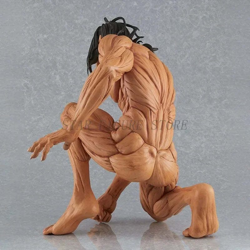 Attack on Titan Eren Levi Action Figure Shingeki no Kyojin The Founding Titan Figurine Model Toys 15cm Desktop Ornaments
