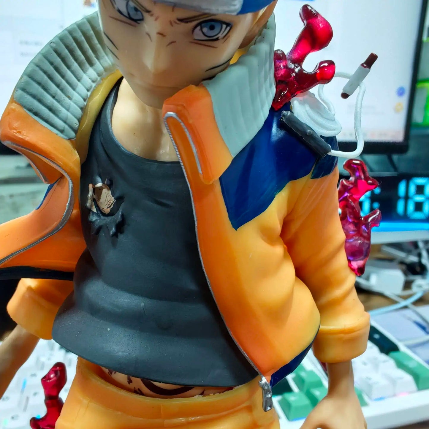 Figura Naruto Uzumaki - Naruto Shippuden | GK Premium Nueve Colas Juvenil