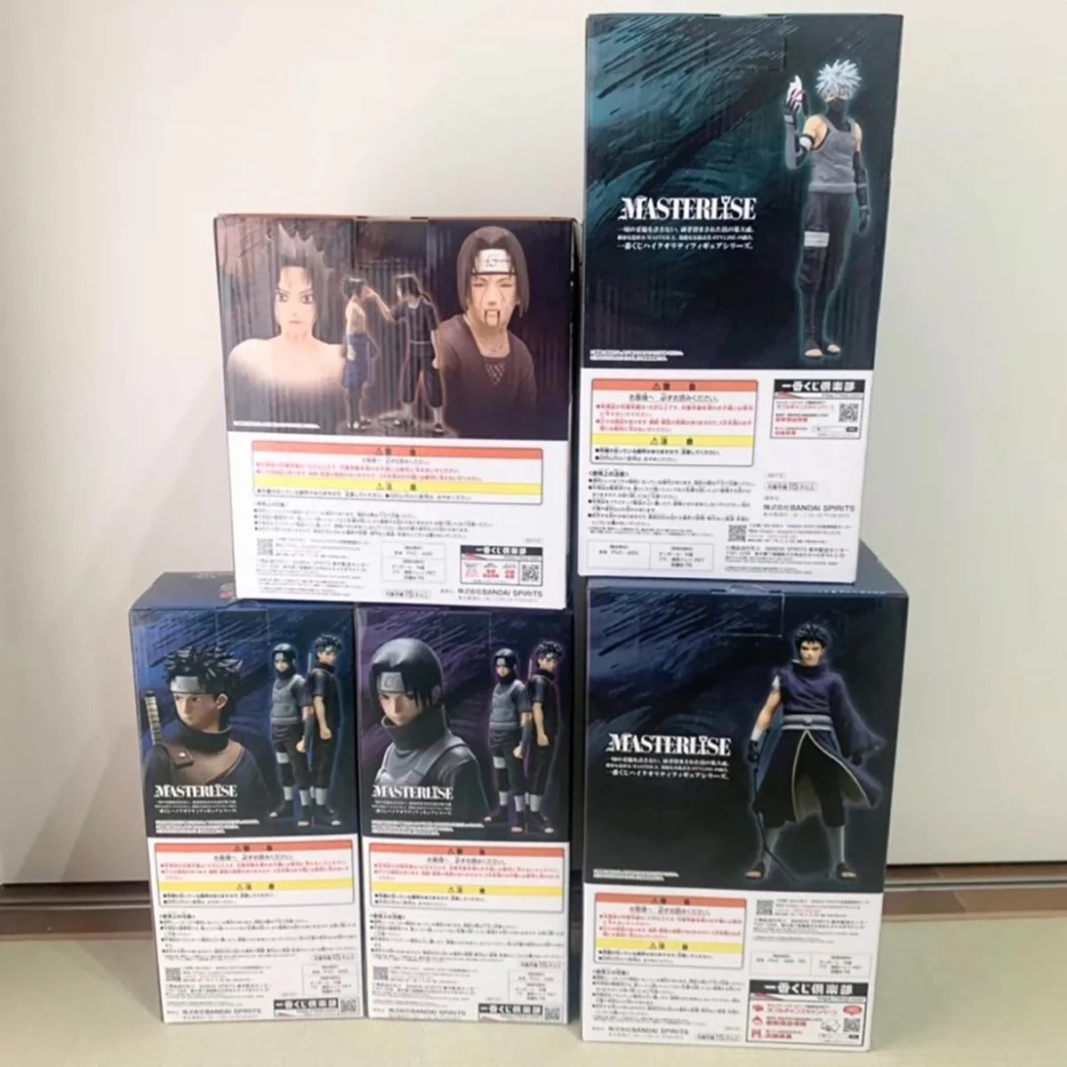 Figura Uchiha Itachi y Sasuke - Naruto Shippuden | Ichiban Kuji Masterlise