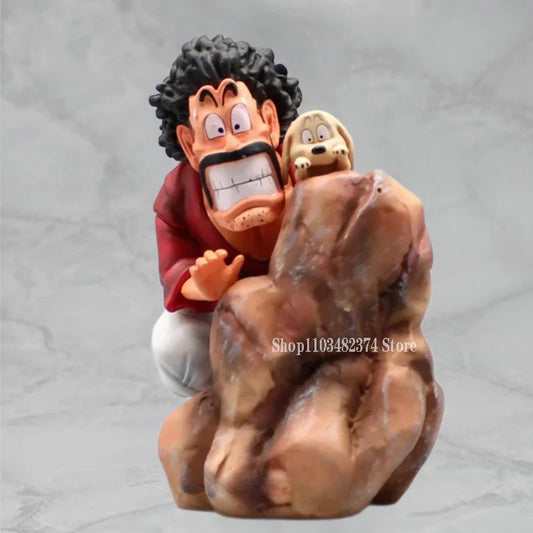 11.5cm Dragon Ball Gk Statue Hercule Ring Satan Action Figure Anime Monk Namu Mister Toys Puppies Doll PVC Collection Model Gift