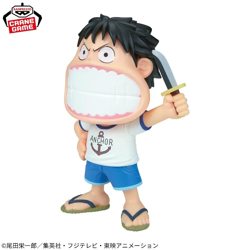 Figura Monkey D. Luffy niño - One Piece | Banpresto Sofvimates 15cm