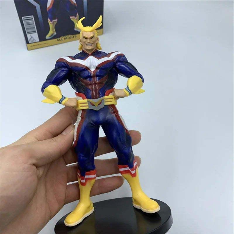 Lover My Hero Academia All Might Standing Powerful Form PVC Action Figure Izuku Midoriya Bakugou No Hero Collect Model 20cm