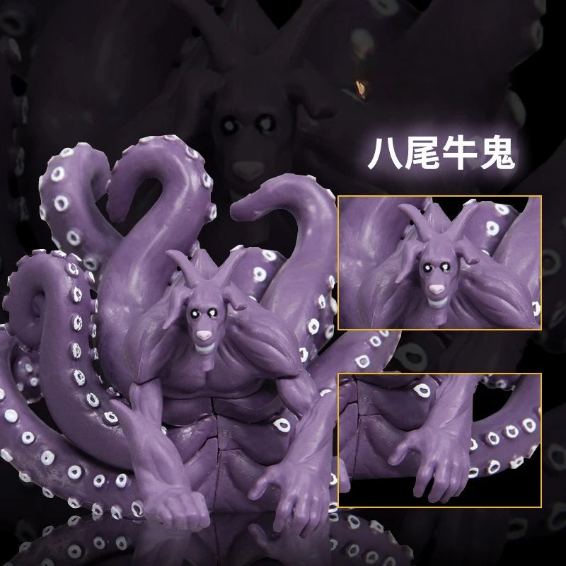 Figura Bestias con Cola Set - Naruto | Mini Colección 10cm