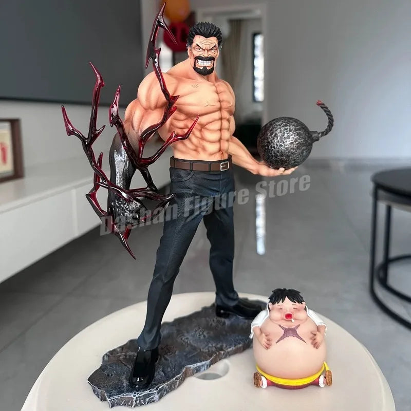 26cm One Piece Figure Monkey D Garp Action Figure Statue PVC