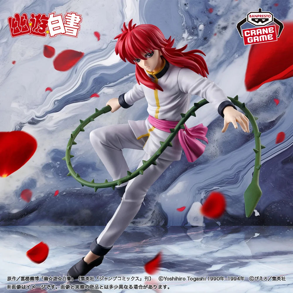 Figura Kurama - Yu Yu Hakusho | Banpresto Latigo de Rosa 17cm