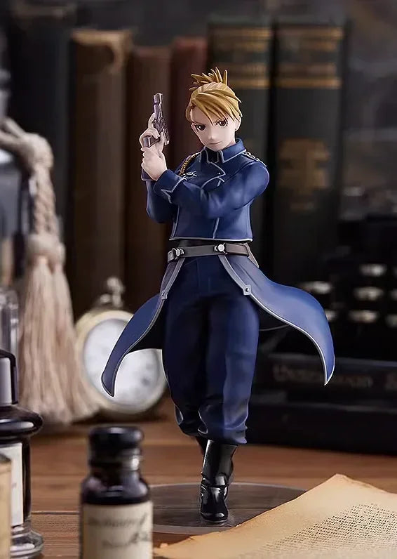 Original GSC POP UP PARADE Fullmetal Alchemist FA Roy Mustang Riza Hawkeye Anime Figure Action Figure Collection Model Gift