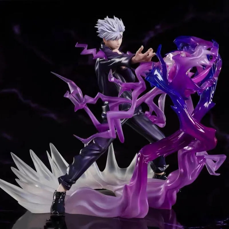 Jujutsu Kaisen Anime Figure Gojo Satoru Action Figure Manga Battle Scene Desktop Decoration Doll Model Collection Kids Toys Gift
