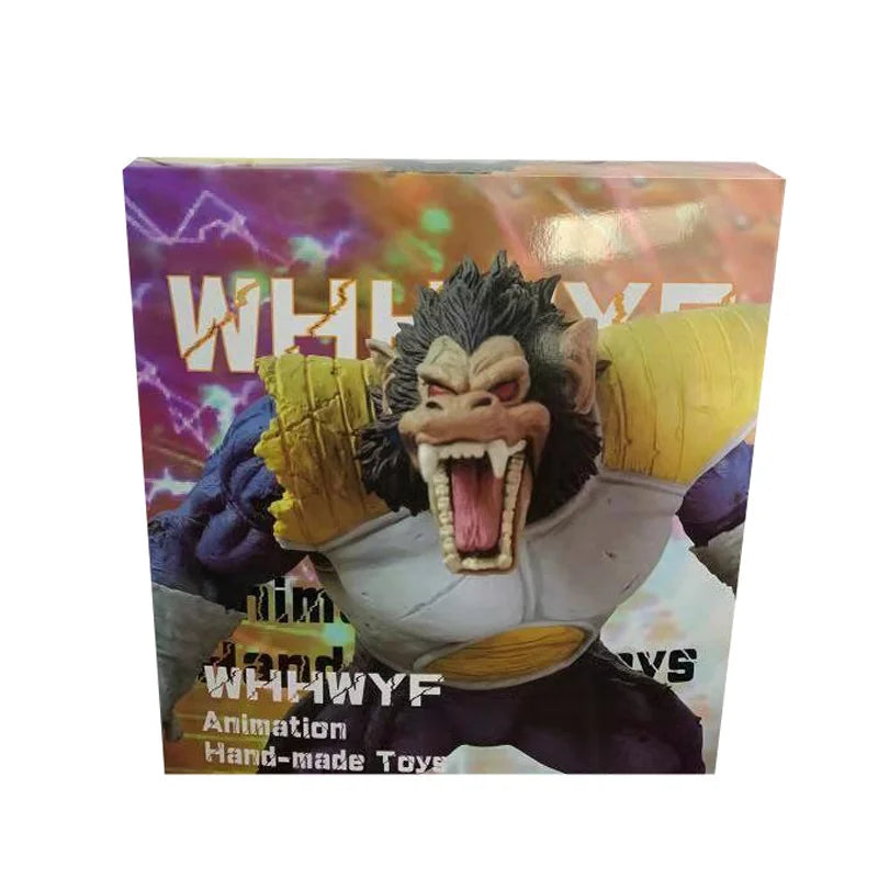 40CM Anime Dragon Ball Great Ape Figure Golden Great Ape Ozaru Vegeta PVC Action Figures Collection Model Toys for Children Gift