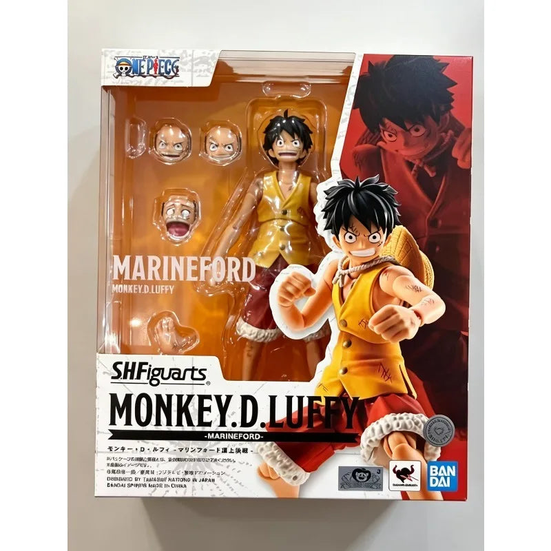 Figura Monkey D. Luffy - One Piece | Bandai S.H.Figuarts Marineford