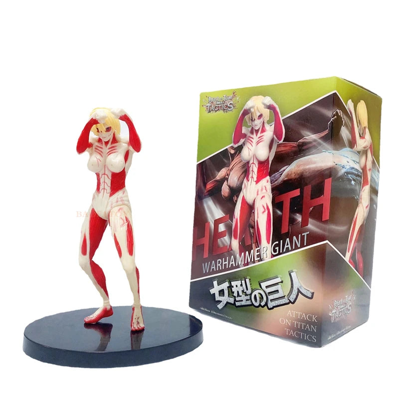 28cm Attack on Titans Levi Ackerman Action Anime Figura Kawai Eren Jaege Mikasa Ackerman The Armored Titan Figure Cute Doll Toys