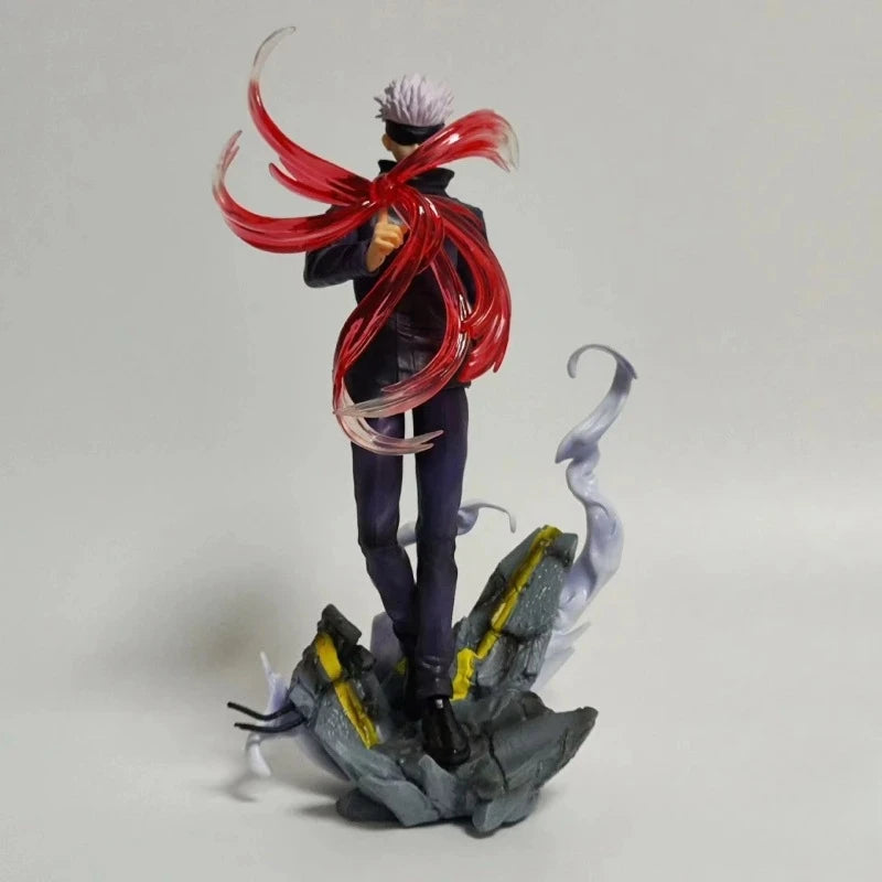 Jujutsu Kaisen Anime Figure Kaisen Gojo Satoru Kids Toys Action Figure 30cm Pvc Model Statue Collection Doll Kid Christmas Gift