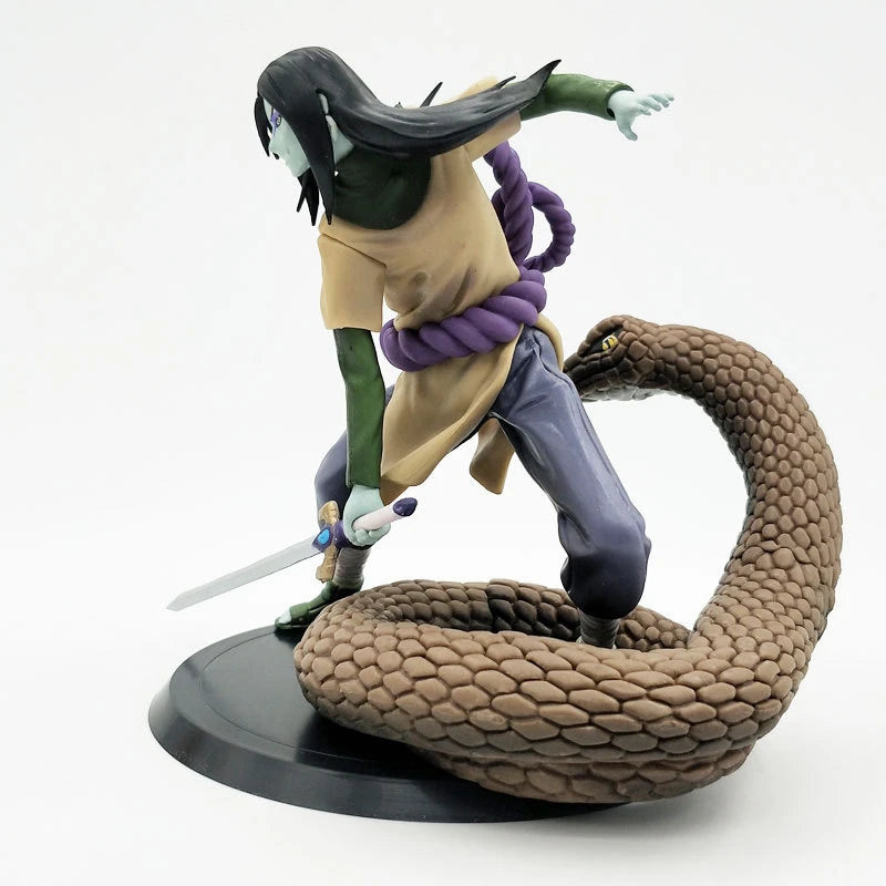 Lover NARUTO Figure Orochimaru Jiraiya Tsunade Fighting PVC Figure NARUTO Orochimaru VS Hiruzen Battle Kakashi Sasuke Model Toy