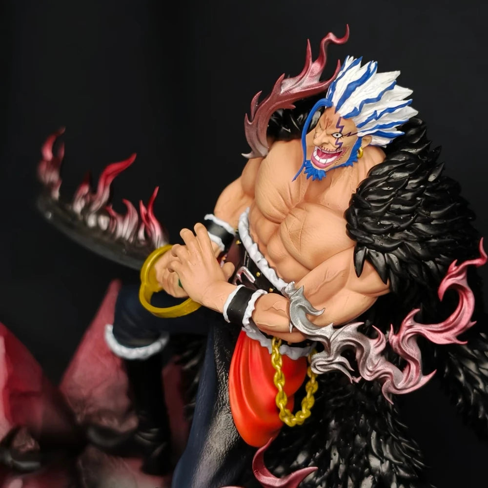 Figura Rocks D. Xebec - One Piece | Rocks D. Xebec, modelo de resina impreso en 3D y pintado a mano