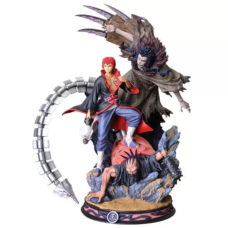 Figura Kakuzu - Naruto Shippuden | Akatsuki 5 Corazones Diorama GK 30cm
