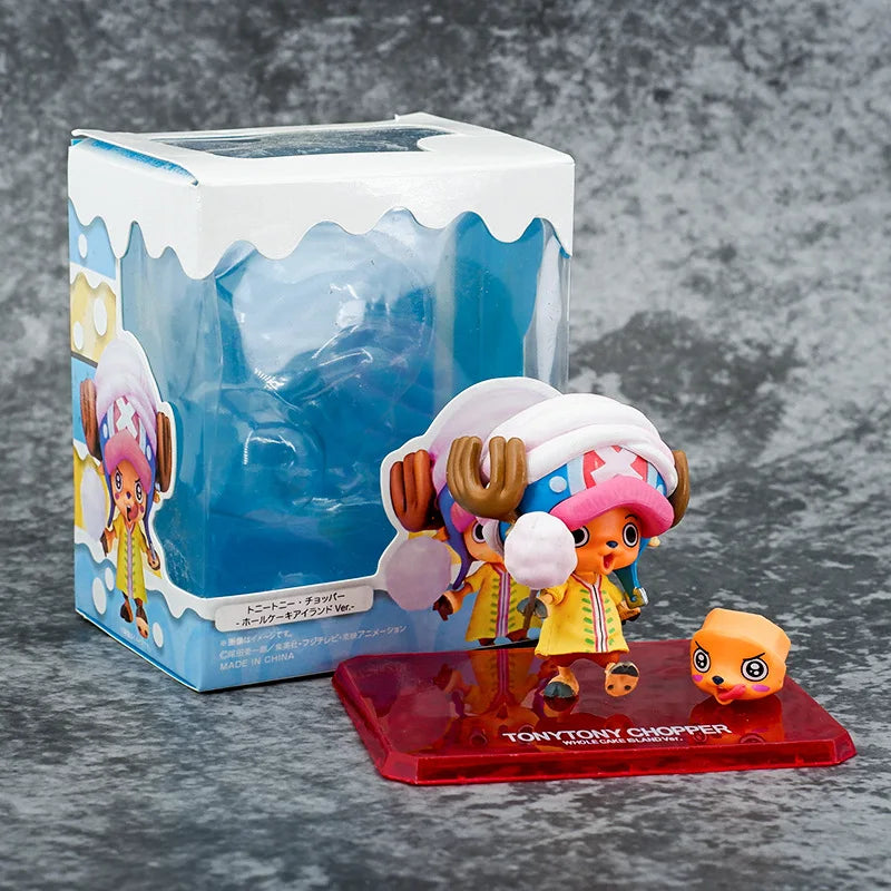 Figura Chopper Kawaii - One Piece | Algodón de Azúcar 7cm