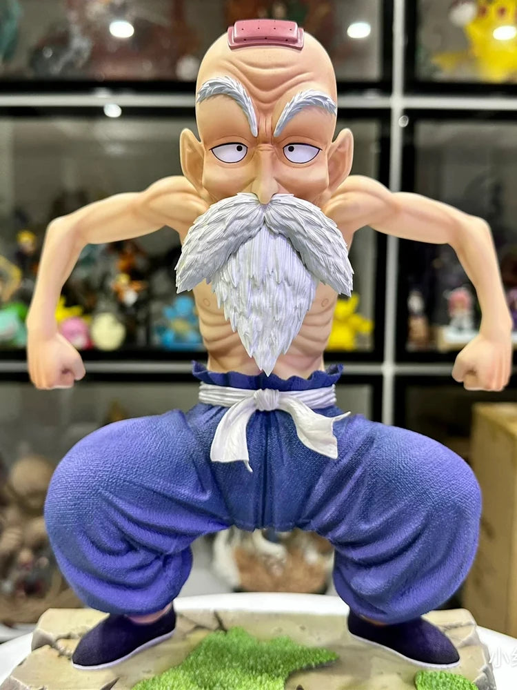 18cm Dragon Ball Master Roshi Figure Kame Sennin Figurine Pvc Action Figures Desktop Decoration Collection Model Toys Gifts