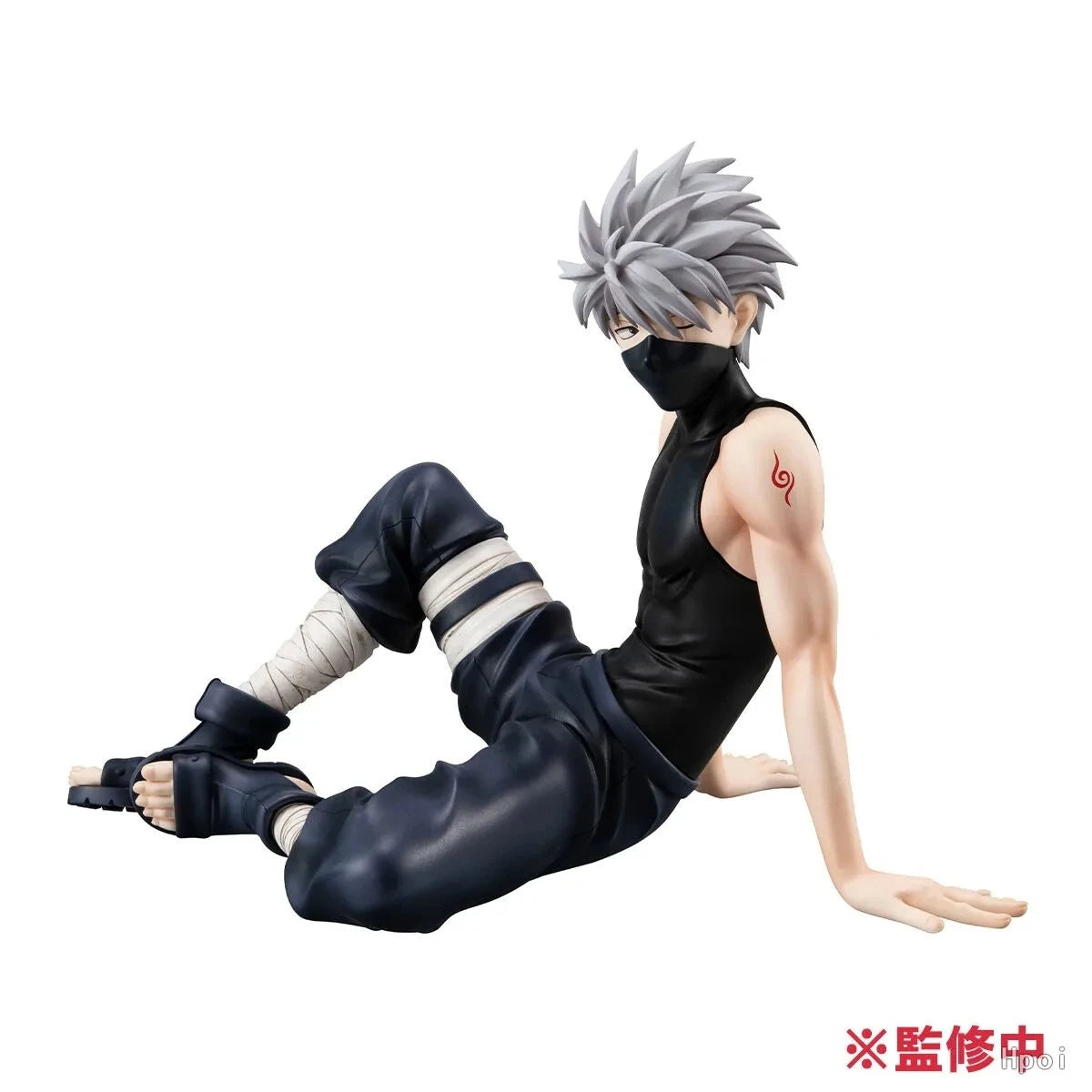 Figura Kakashi Hatake - Naruto Shippuden | Postura Sentada con Estrellas 9cm