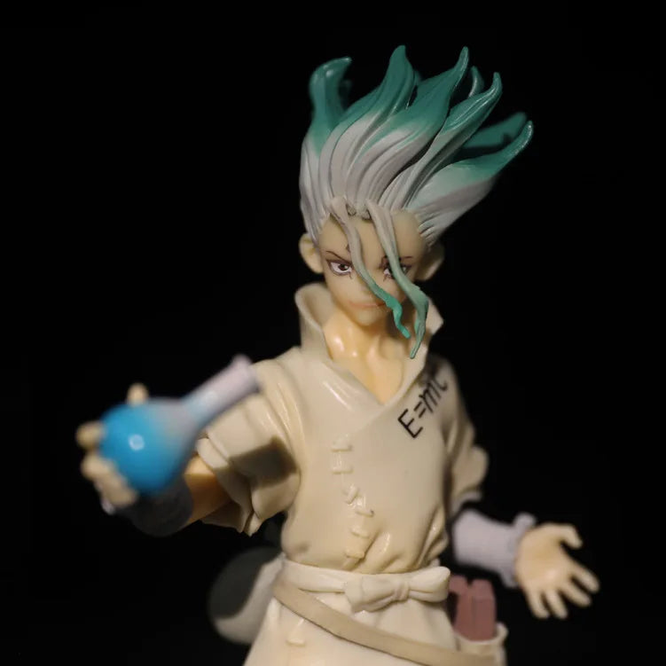 Dr. Stone Ishigami Senkuu Stand Version 20cm Figure Model Toys