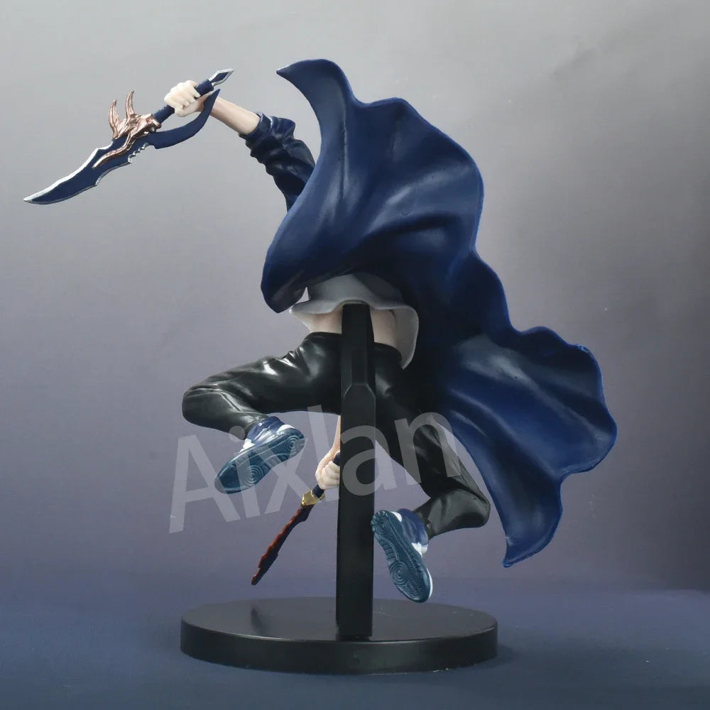 Aixlan Solo Leveling Amine Figure Shadow King Sung Jin-Woo PVC Action Figure Collectible Model Toys Gift 16CM