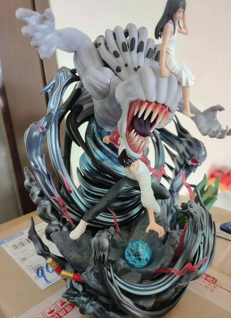 Figura Coleccionable de Anime Jujutsu Kaisen Yuta Okkotsu Sin Marca, Modelo de Estatua con Rika Orimoto, Decoración para el Hogar, Regalo de Cumpleaños para Fans