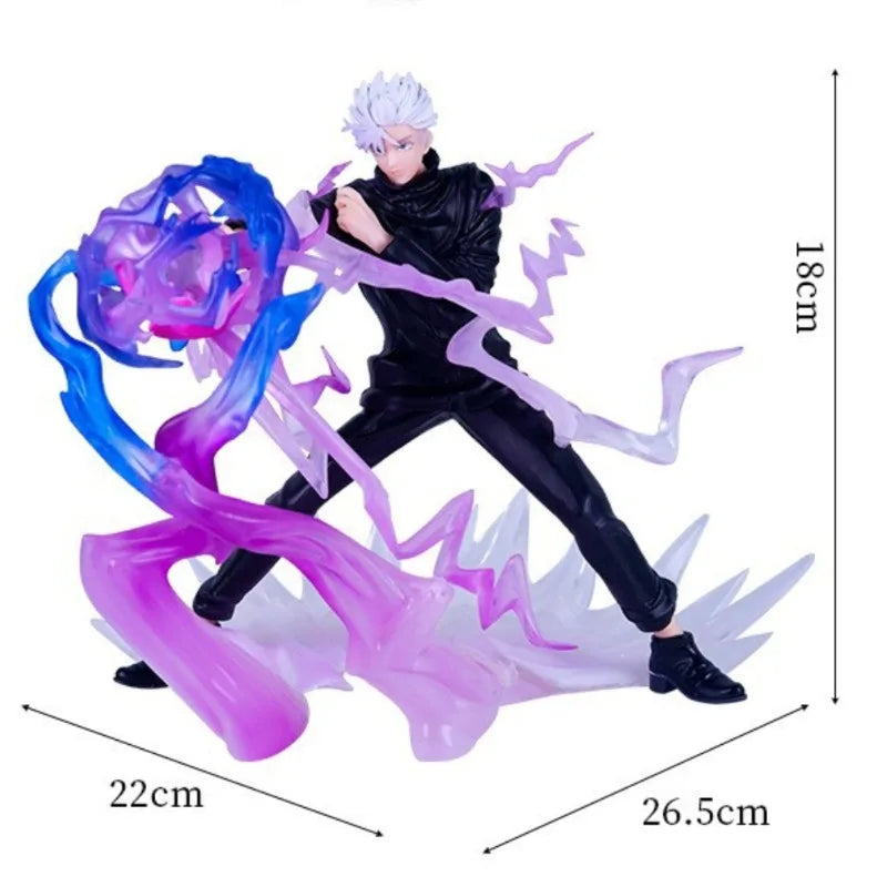 Jujutsu Kaisen Anime Figure Gojo Satoru Action Figure Manga Battle Scene Desktop Decoration Doll Model Collection Kids Toys Gift