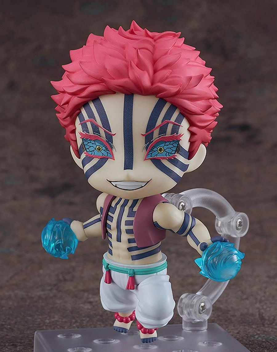 Figura Akaza - Demon Slayer | Luna Superior Tres Chibi 10cm