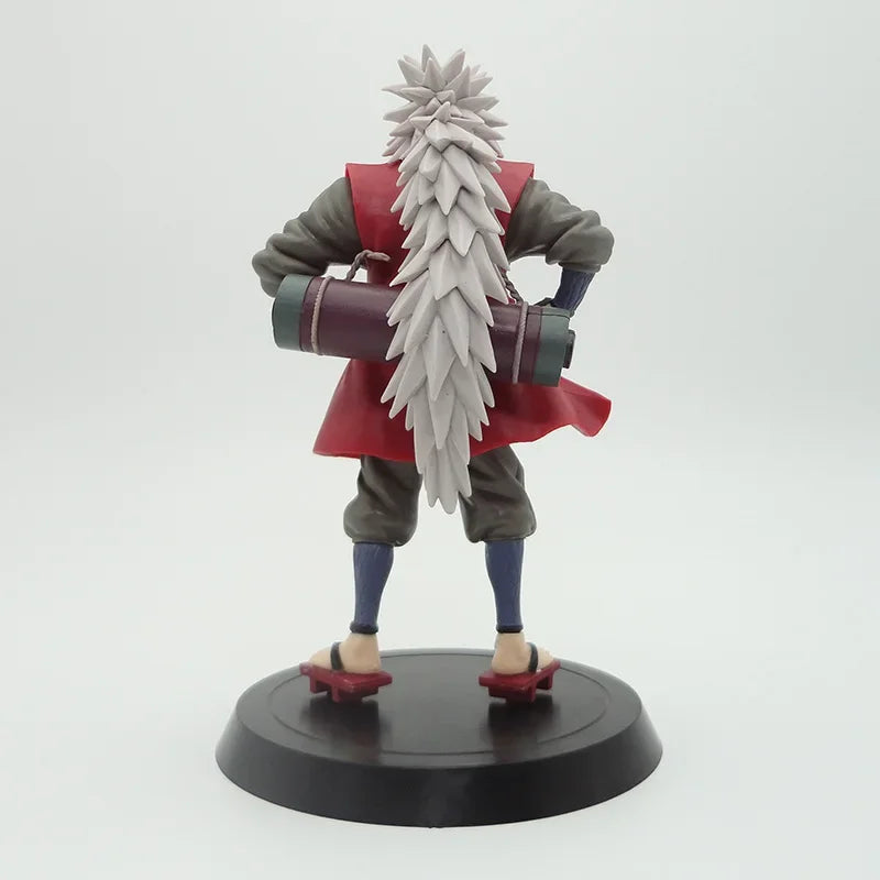 Anime NARUTO Figure Jiraiya Smile Standing PVC Action Figure NARUTO Jiraiya Naruto Teacher Orochimaru Sasuke Model Toy Gift