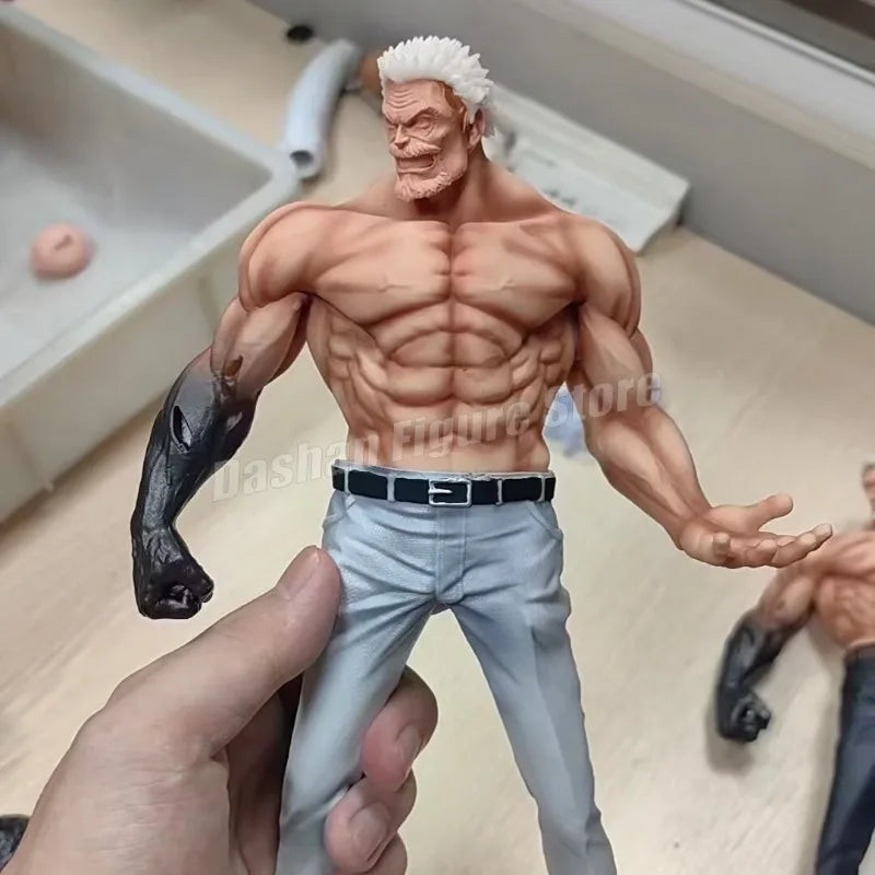 26cm One Piece Figure Monkey D Garp Action Figure Statue PVC