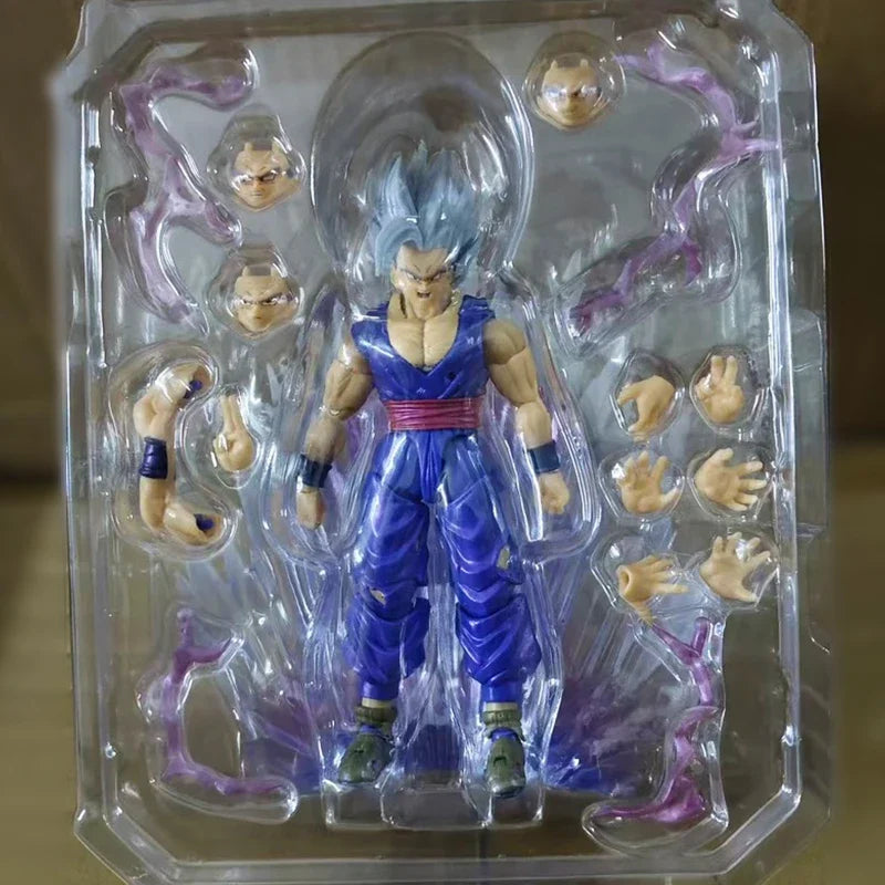 Figura de Acción de Anime Exclusiva de SHF Dragon Ball: Son Gohan Beast | Modelo Móvil de PVC de Super Saiyan | Edición de Coleccionista