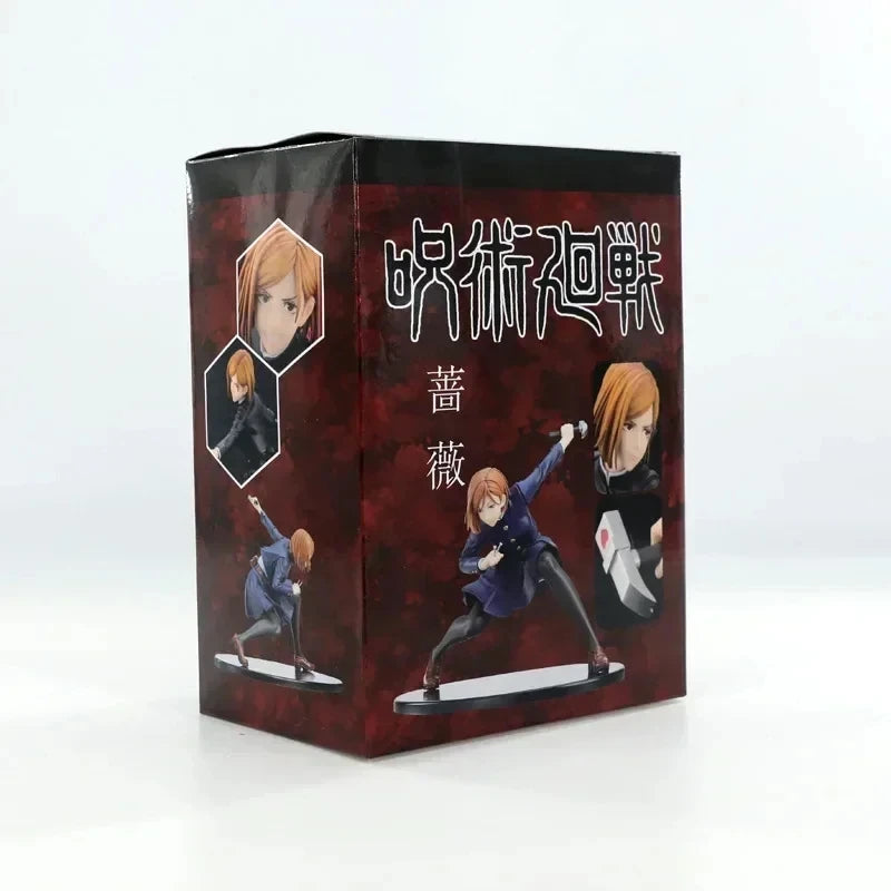 Figura Nobara Kugisaki - Jujutsu Kaisen | Pose de Combate 15cm