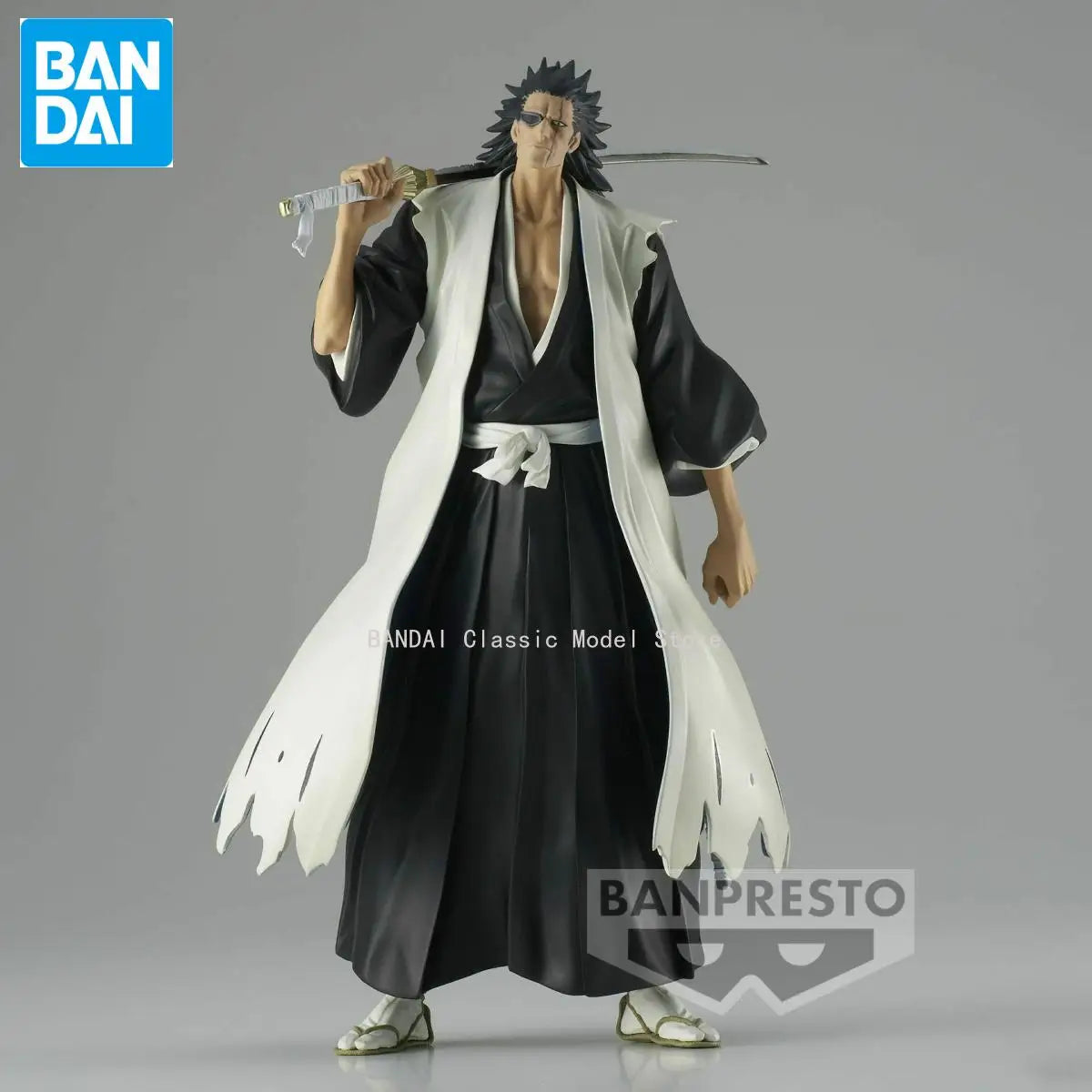 Figura Zaraki Kenpachi - Bleach | Bandai Banpresto Solid and Souls