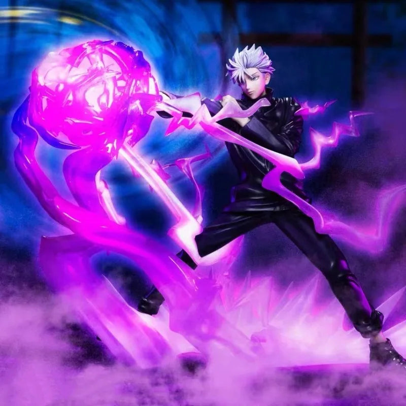 Jujutsu Kaisen Anime Figure Gojo Satoru Action Figure Manga Battle Scene Desktop Decoration Doll Model Collection Kids Toys Gift