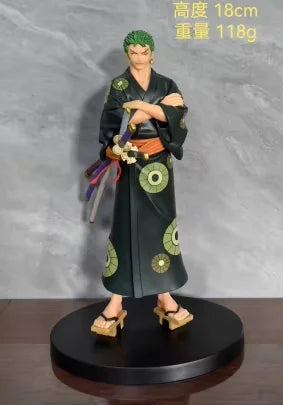 Figura Roronoa Zoro - One Piece | DXF The Grandline Wano 17cm