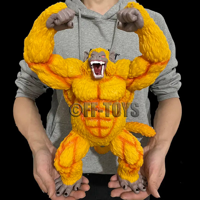 40CM Anime Dragon Ball Great Ape Figure Golden Great Ape Ozaru Vegeta PVC Action Figures Collection Model Toys for Children Gift
