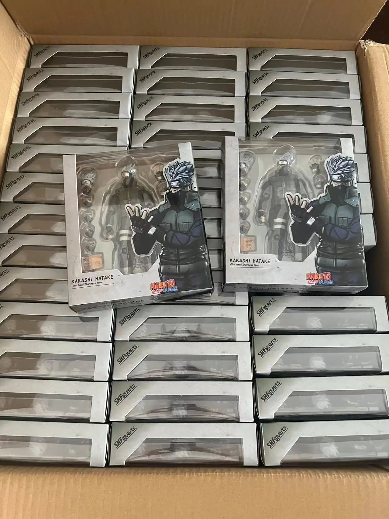SHF 15cm Anime Naruto Sasuke Hatake Kakashi Articulated Action Figure Toys