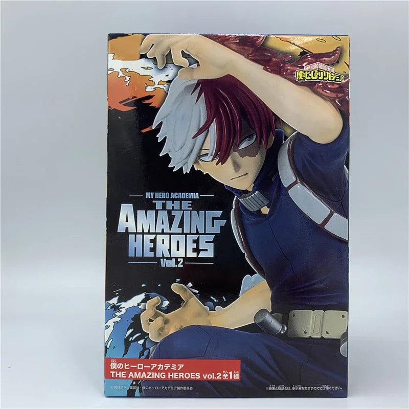Lover My Hero Academia Todoroki Shoto 3th Ver. Action Figure PVC Collecion Izuku Midoriya Deku Bakugou Katsuki Model Toy