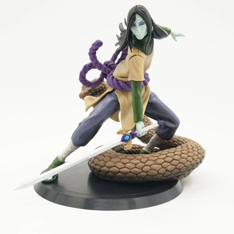 Lover NARUTO Figure Orochimaru Jiraiya Tsunade Fighting PVC Figure NARUTO Orochimaru VS Hiruzen Battle Kakashi Sasuke Model Toy