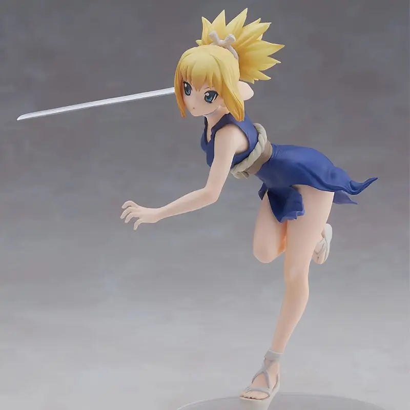 Figura Saber Arturia Pendragon - Fate/Stay Night | Pose Combate Katana