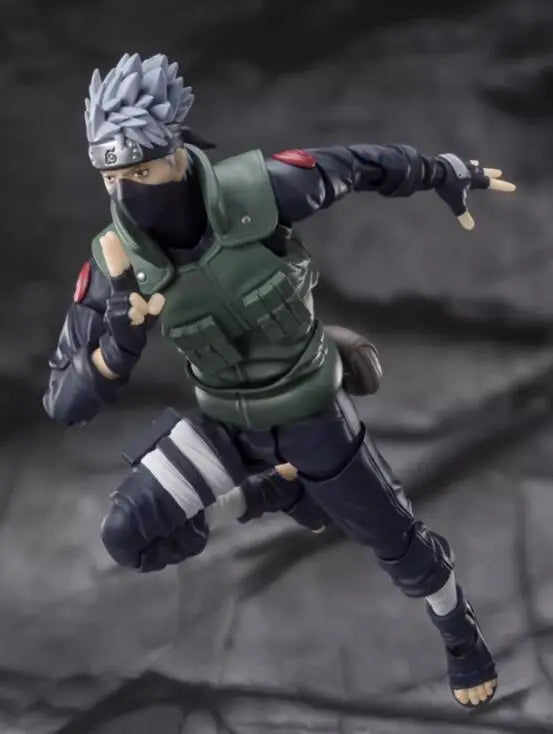 SHF 15cm Anime Naruto Sasuke Hatake Kakashi Articulated Action Figure Toys