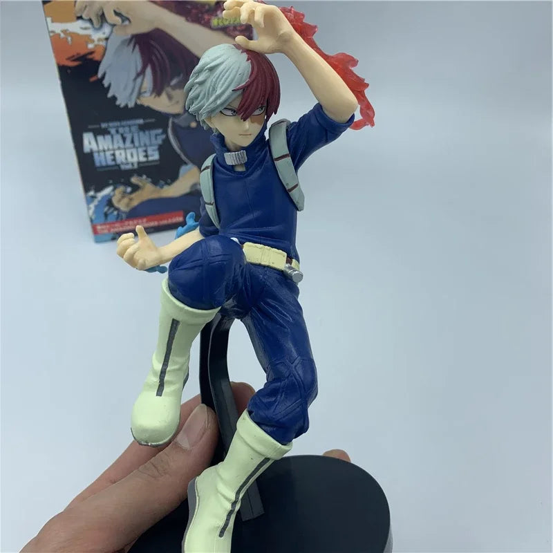 Lover My Hero Academia Todoroki Shoto 3th Ver. Action Figure PVC Collecion Izuku Midoriya Deku Bakugou Katsuki Model Toy